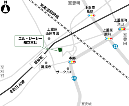 知立本社 地図